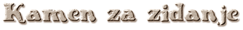 Kamen za zidanje